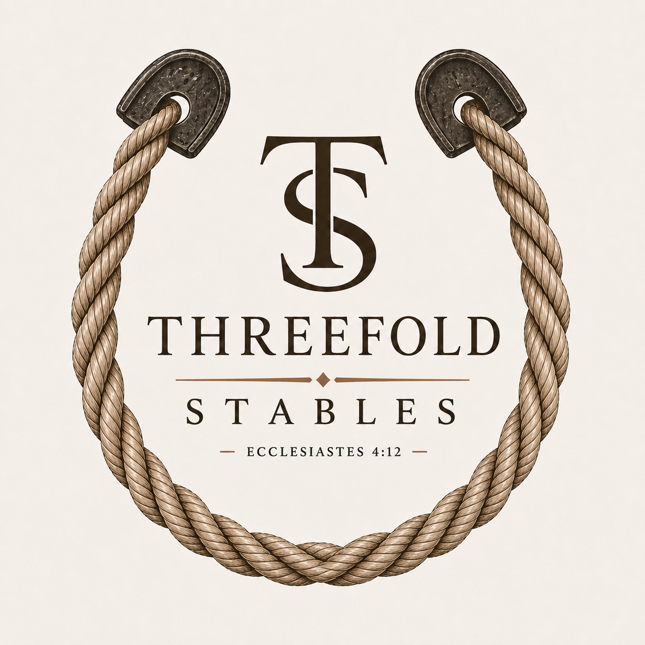 Threefold Stables logo